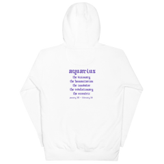 AQUARIUS HOODIE